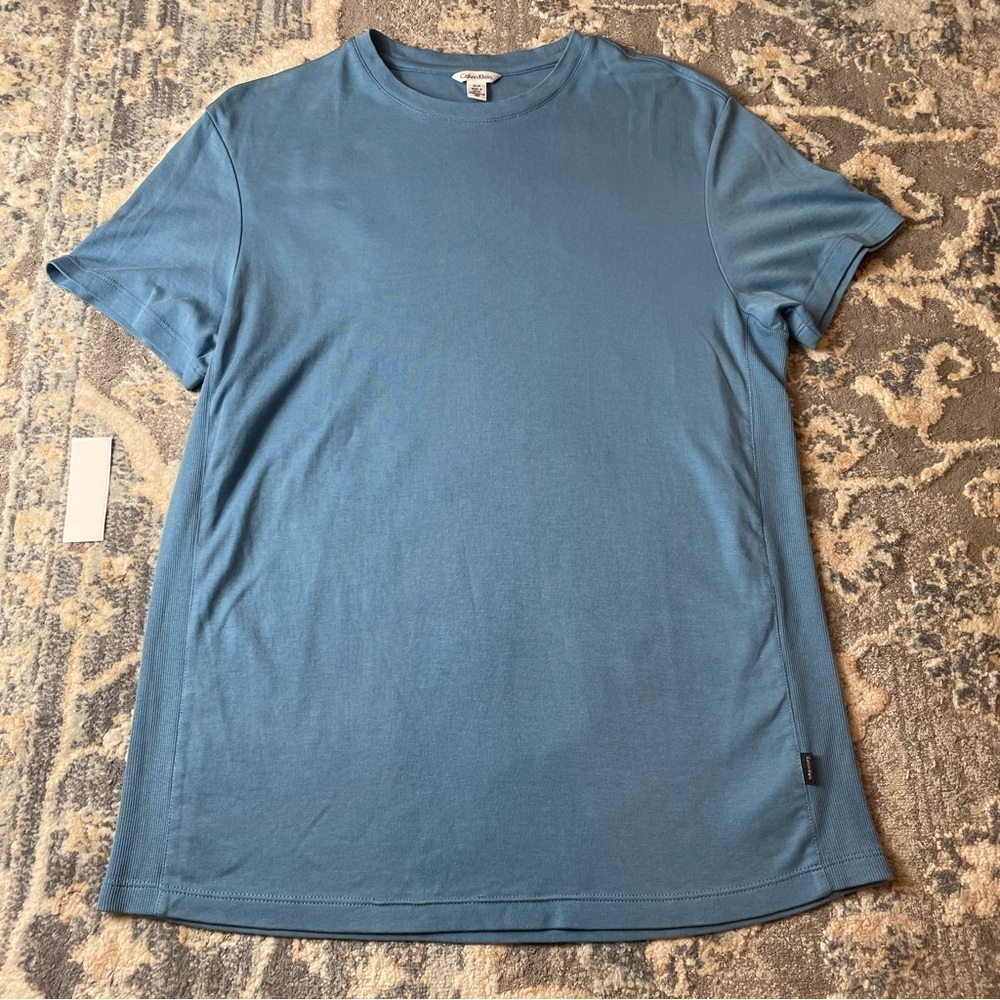 Calvin Klein Blue Short Sleeve Tee
